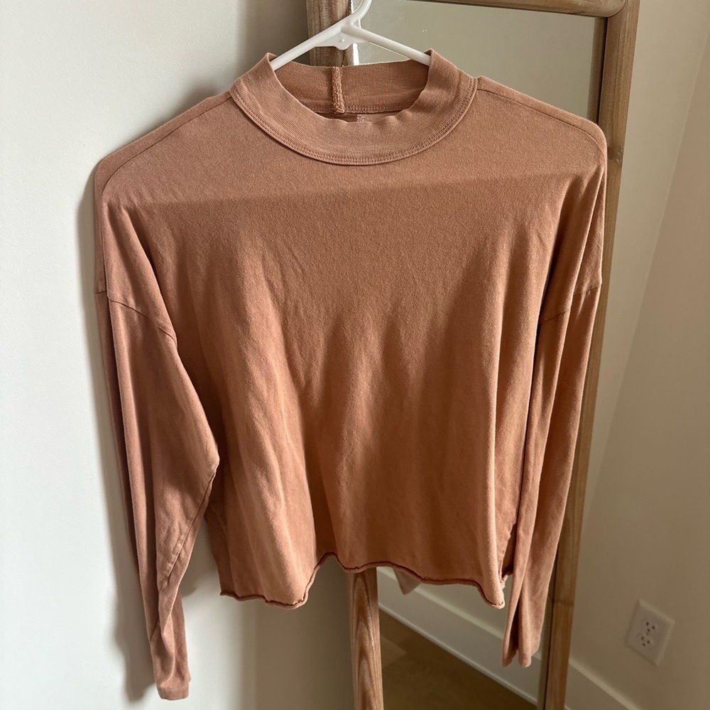 Aerie tan long sleeve